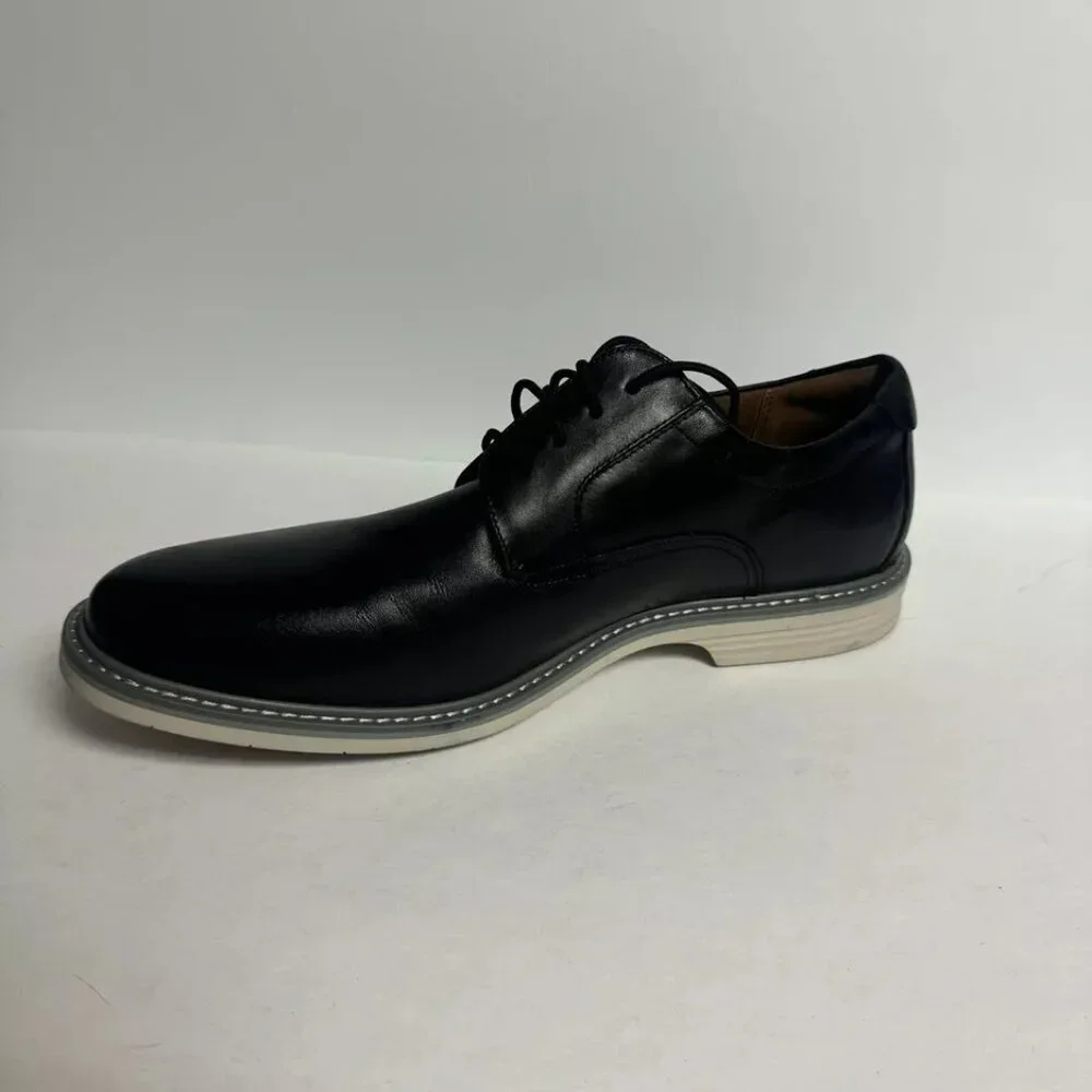 Nunn Bush Mens Norwalk Plain Toe Oxford Black Size 14 M